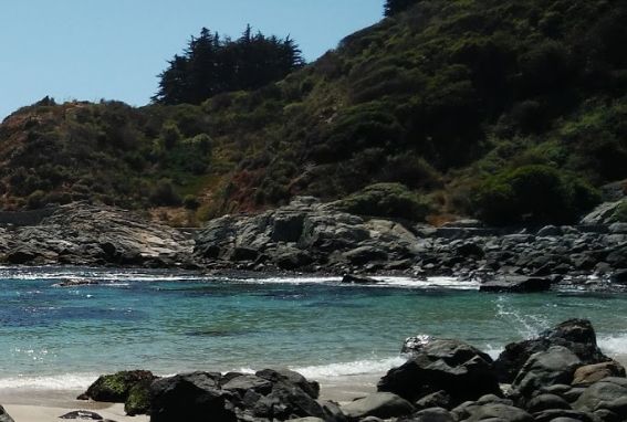 Vista desde el lado de la Playa Las Cujas