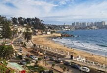 Playa Amarilla en Concón